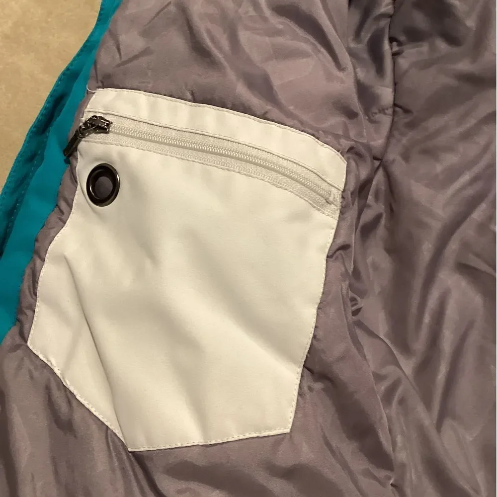 Obermeyer Girls' Extra Large‎ (would fit women small), Teal Coat